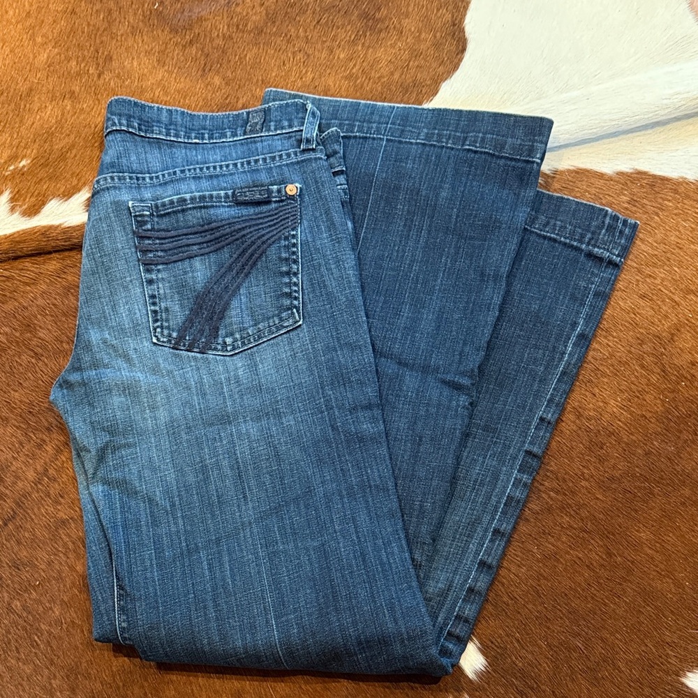 Women's 7 for all mankind dojo Blue Jeans